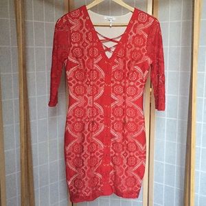 Beautiful Stretchy Red Dress